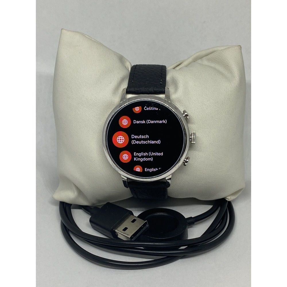 Fossil Gen 4 Authentic Digital Dial Smart Watch Custom Band FTW6017 DC145